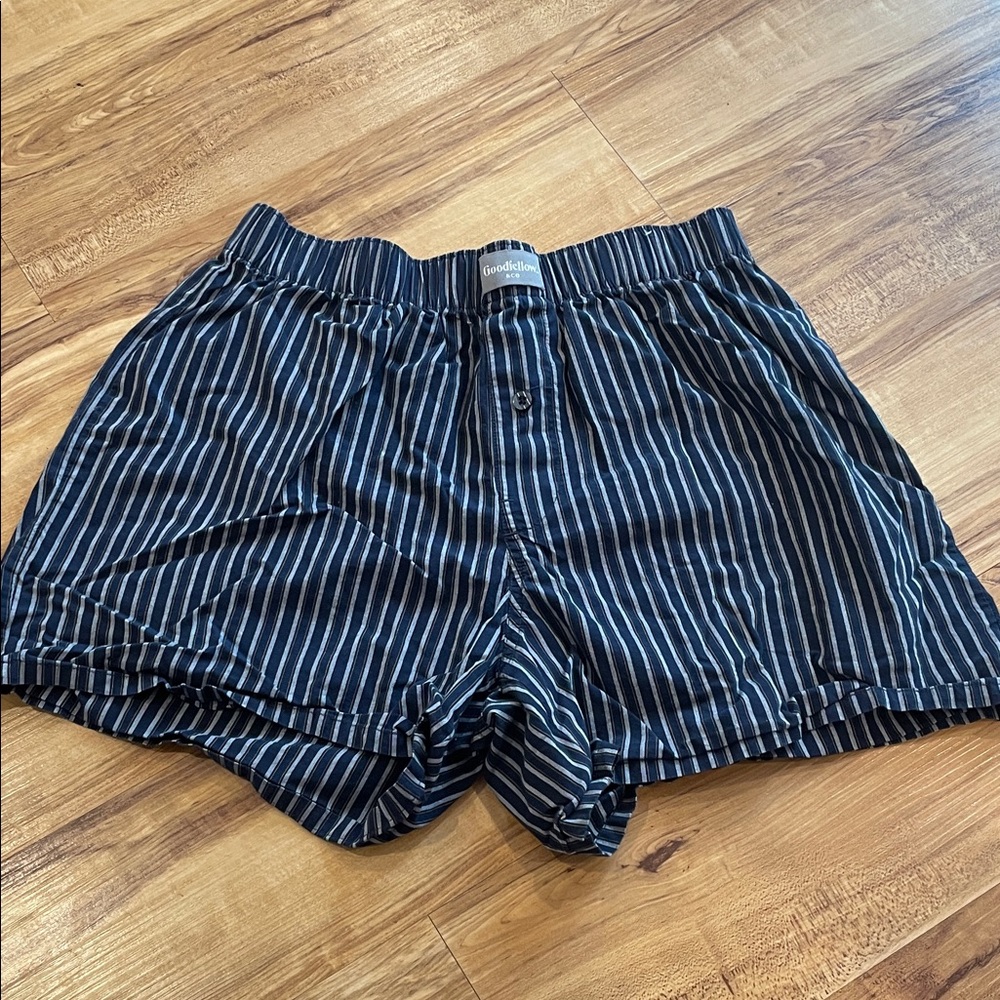 Goodfellow & Co Navy and White Boxers